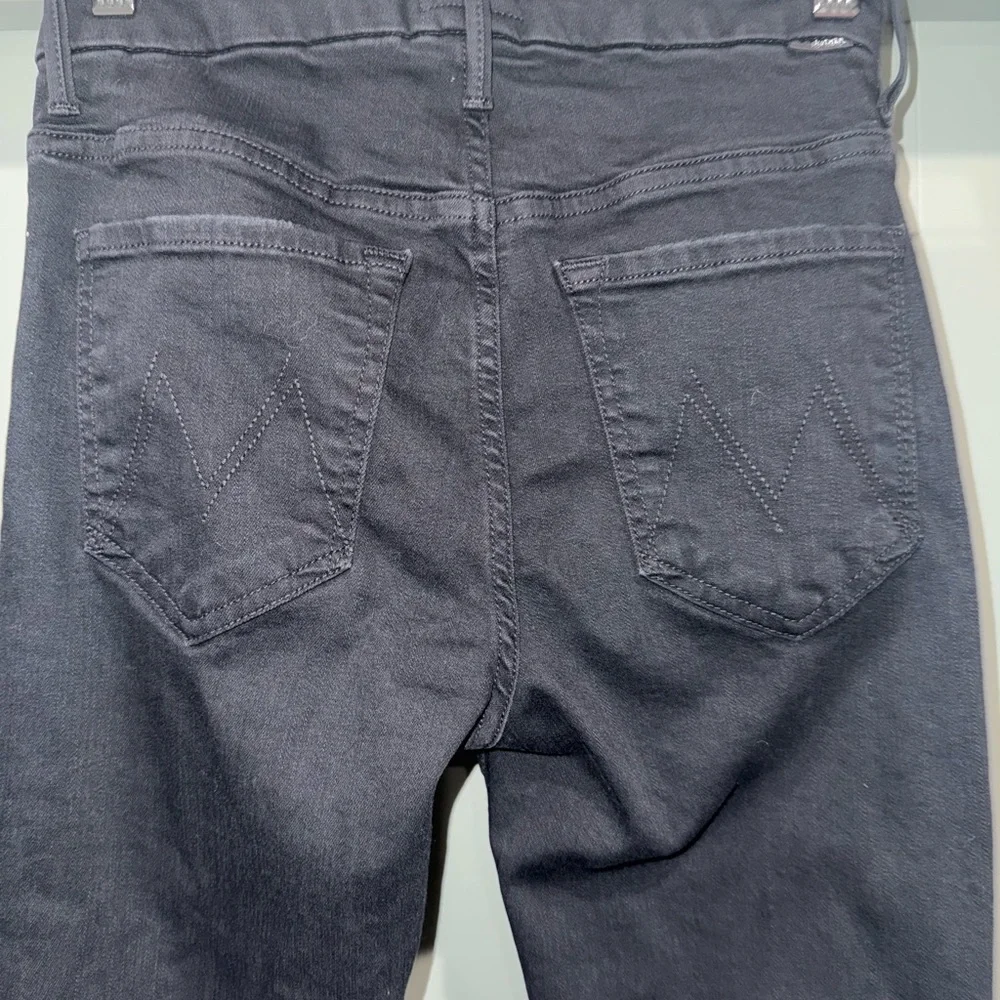 Mother Denim High Waisted Looker Jeans- Not Quilty One Liner-size 26 - Picture 11 of 16